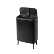 Снимка на Кош за смет Brabantia Bo Touch Hi 60L, Matt Black