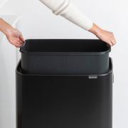 Снимка на Кош за смет Brabantia Bo Touch Hi 60L, Matt Black