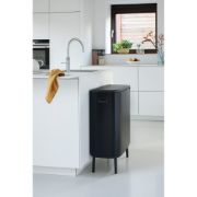 Снимка на Кош за смет Brabantia Bo Touch Hi 60L, Matt Black