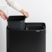 Снимка на Кош за смет Brabantia Bo Touch Hi 2x30L, Matt Black