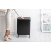 Снимка на Кош за смет Brabantia Bo Touch Hi 2x30L, Matt Black
