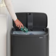 Снимка на Кош за смет Brabantia Bo Touch 60L, Matt Black