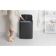 Снимка на Кош за смет Brabantia Bo Touch 60L, Matt Black