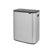 Снимка на Кош за смет Brabantia Bo Touch 60L, Matt Steel Fingerprint Proof