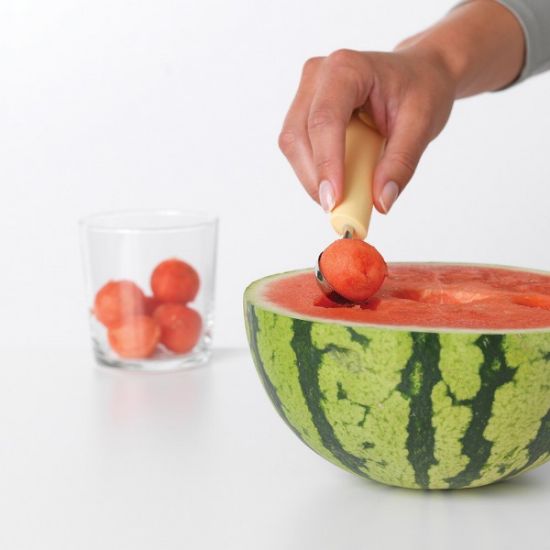 Снимка на Лъжица за оформяне на плодови топчета Brabantia Tasty+ Vanilla Yellow