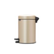 Снимка на Кош за смет с педал Brabantia NewIcon 3L, Metallic Gold