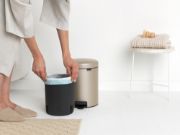 Снимка на Кош за смет с педал Brabantia NewIcon 5L, Metallic Gold