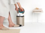 Снимка на Кош за смет с педал Brabantia NewIcon 5L, Metallic Gold