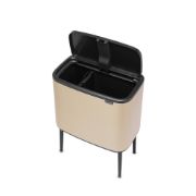 Снимка на Кош за смет Brabantia Bo Touch 11+23L, Metallic Gold