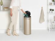 Снимка на Кош за смет Brabantia Touch Bin New 30L, Metallic Gold