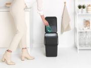 Снимка на Кош за смет за разделно събиране Brabantia Sort&Go 25L, Grey
