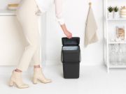 Снимка на Кош за смет за разделно събиране Brabantia Sort&Go 25L, Grey