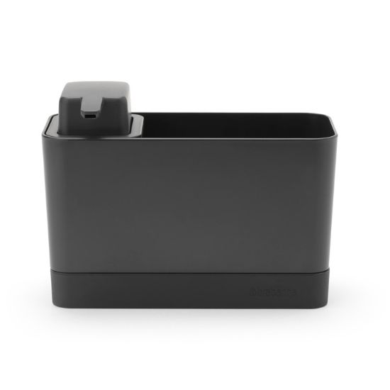 Снимка на Органайзер за мивка с дозатор за течен сапун Brabantia SinkSide Dark Grey