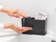 Снимка на Органайзер за мивка с дозатор за течен сапун Brabantia SinkSide Dark Grey