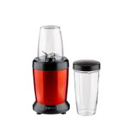 Снимка на Нутри блендер Homa HNB-1299 Rossy, 1200W, 6 ножа, 2 чаши, червен