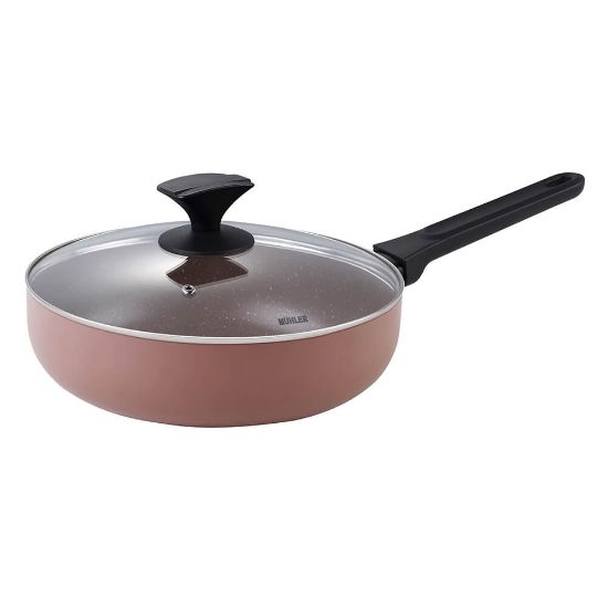 Снимка на Тиган дълбок с капак Muhler Kikka MR-2607D 26x7.5cm, 3.5L