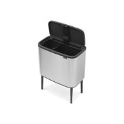 Снимка на Кош за смет Brabantia Bo Touch 11+23L, Matt Steel Fingerprint Proof