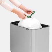 Снимка на Кош за смет Brabantia Bo Touch 11+23L, Matt Steel Fingerprint Proof