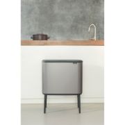 Снимка на Кош за смет Brabantia Bo Touch 11+23L, Platinum