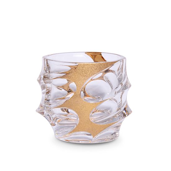 Снимка на Чаша за уиски Bohemia 1845 Calypso Golden Ice 300ml, 6 броя