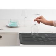 Снимка на Подложка силиконова за съдове Brabantia SinkSide Dark Grey 33х44cm