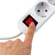Снимка на Разклонител Muhler с ключ, 3 гн., +2X USB порта тип А+C