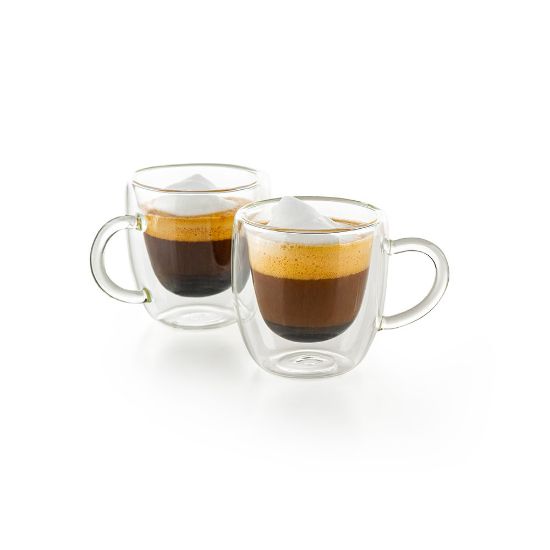 Снимка на Чаша за еспресо с дръжка Luigi Ferrero Coffeina FR-8014 90ml, 2 броя.