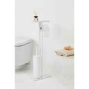 Снимка на Стойка за тоалетна за четка и държач Brabantia MindSet Mineral Fresh White N