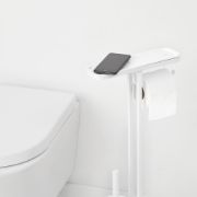 Снимка на Стойка за тоалетна за четка и държач Brabantia MindSet Mineral Fresh White N