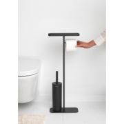 Снимка на Стойка за тоалетна за четка и държач Brabantia MindSet Mineral Infinite Grey N