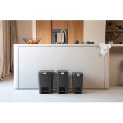 Снимка на Кош за смет с педал Brabantia StepUp 10L, Dark Grey