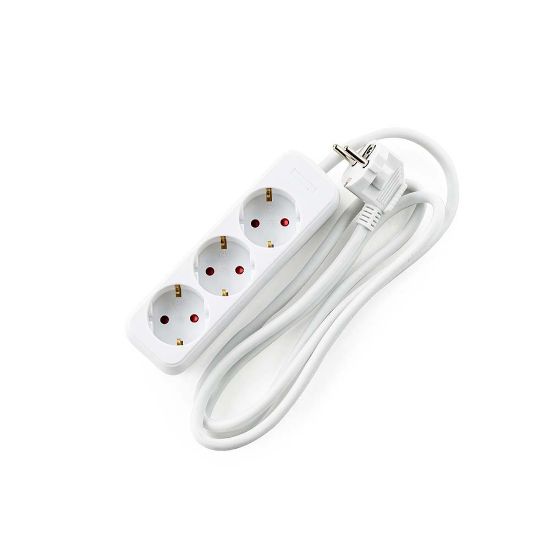 Снимка на Разклонител Muhler 3G, Шуко, 1.5mm2,  5m дължина