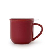 Снимка на Чаша за чай с цедка VIVA Minima Cranberry 350ml