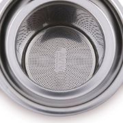 Снимка на Чаша за чай с цедка VIVA Minima Cranberry 350ml