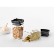 Снимка на Бурканчета за съхранение на подправки комплект Brabantia Tasty+ Stackable 2x0.15L Dark Grey