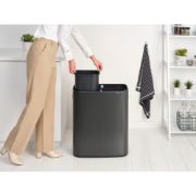 Снимка на Кош за смет Brabantia Bo Touch 2x30L, Confident Grey