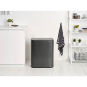 Снимка на Кош за смет Brabantia Bo Touch 2x30L, Confident Grey