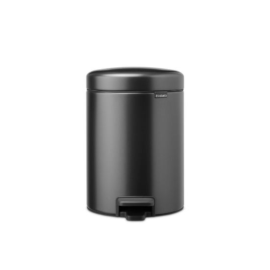 Снимка на Кош за смет с педал Brabantia NewIcon 5L, Confident Grey