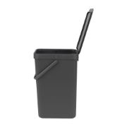 Снимка на Кош за смет за разделно събиране Brabantia Sort&Go 16L, Grey