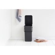 Снимка на Кош за смет за разделно събиране Brabantia Sort&Go 16L, Grey