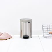 Снимка на Кош за смет с педал Brabantia NewIcon 3L, Matt Steel