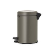 Снимка на Кош за смет с педал Brabantia NewIcon 3L, Platinum