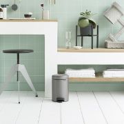 Снимка на Кош за смет с педал Brabantia NewIcon 3L, Platinum