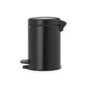 Снимка на Кош за смет с педал Brabantia NewIcon 3L, Matt Black
