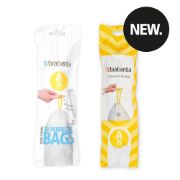 Снимка на Торба за кош Brabantia PerfectFit Sort&Go/Touch размер A, 3L, 20 броя, ролка