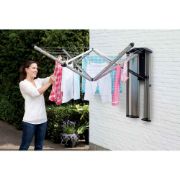 Снимка на Простор за стена Brabantia WallFix 24m с кутия, Metallic Grey