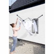 Снимка на Простор за стена Brabantia WallFix 24m с кутия, Metallic Grey