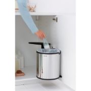 Снимка на Кош за смет за вграждане Brabantia Built-In 15L, Brilliant Steel