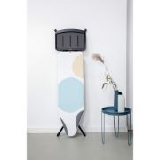 Снимка на Маса за гладене Brabantia B 124x38cm с поставка за парогенератор, PerfectFlow Spring Bubbles