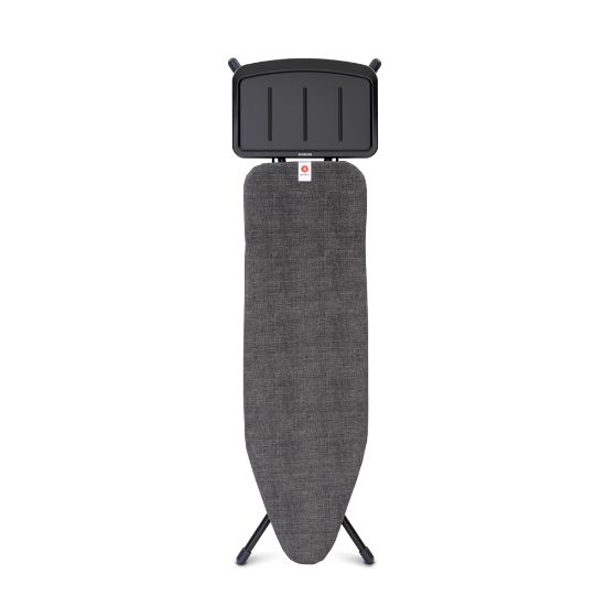 Снимка на Маса за гладене Brabantia B 124x38cm с поставка за парогенератор, Denim Black